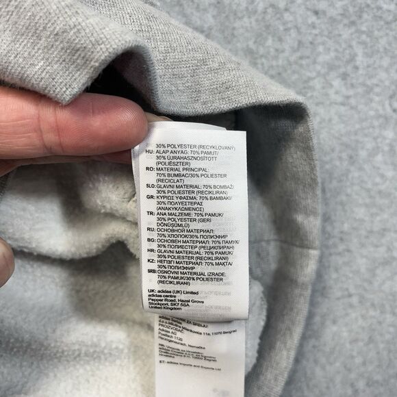 Adidas Originals x Simpsons Hoodie Mens Small S Gray Sweatshirt DOH Donut - Picture 8 of 11